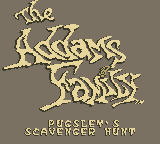 Addams Family screenshot 4 for GameBoy